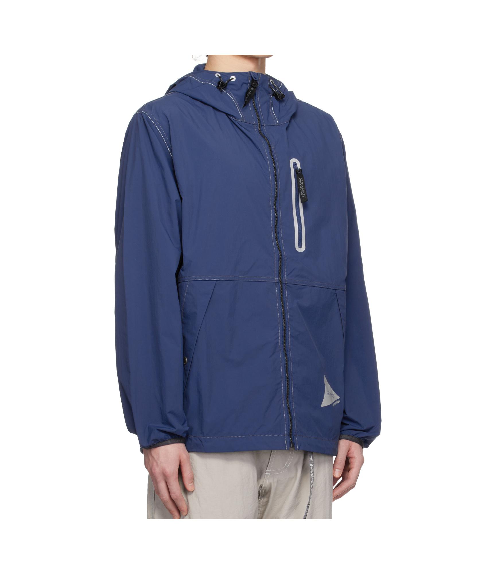 and wander X Gramicci Brushed Nylon Jacket in Blue for Men | Lyst