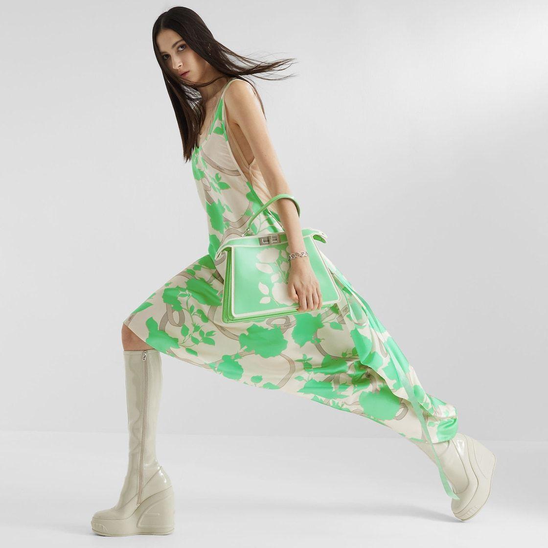 green fendi dress Fendi Slip Dress