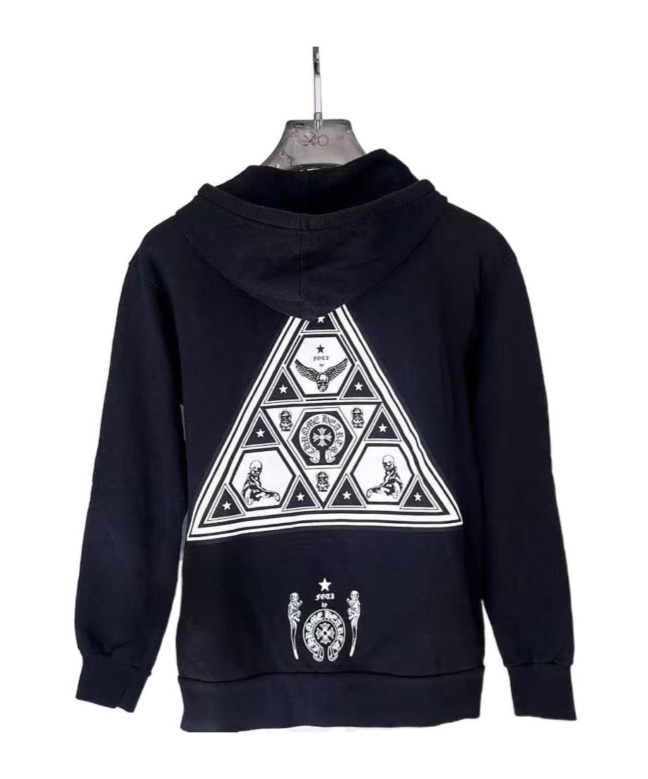 Chrome Hearts Foti Zip Hoodie in Blue for Men | Lyst