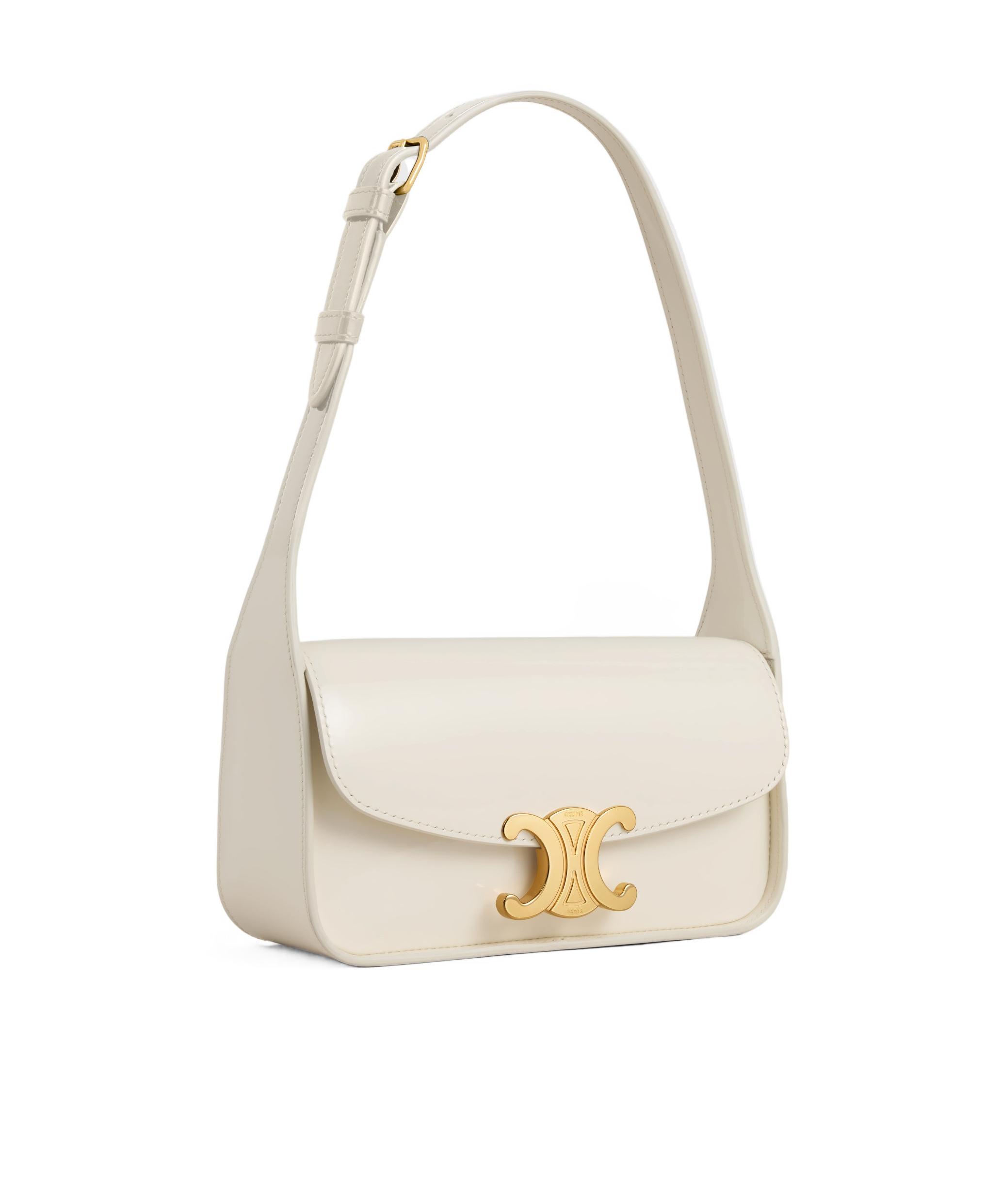 【CELINE】TERENCE SHOULDER BAG Celine Shoulder Bag Terence in White | Lyst