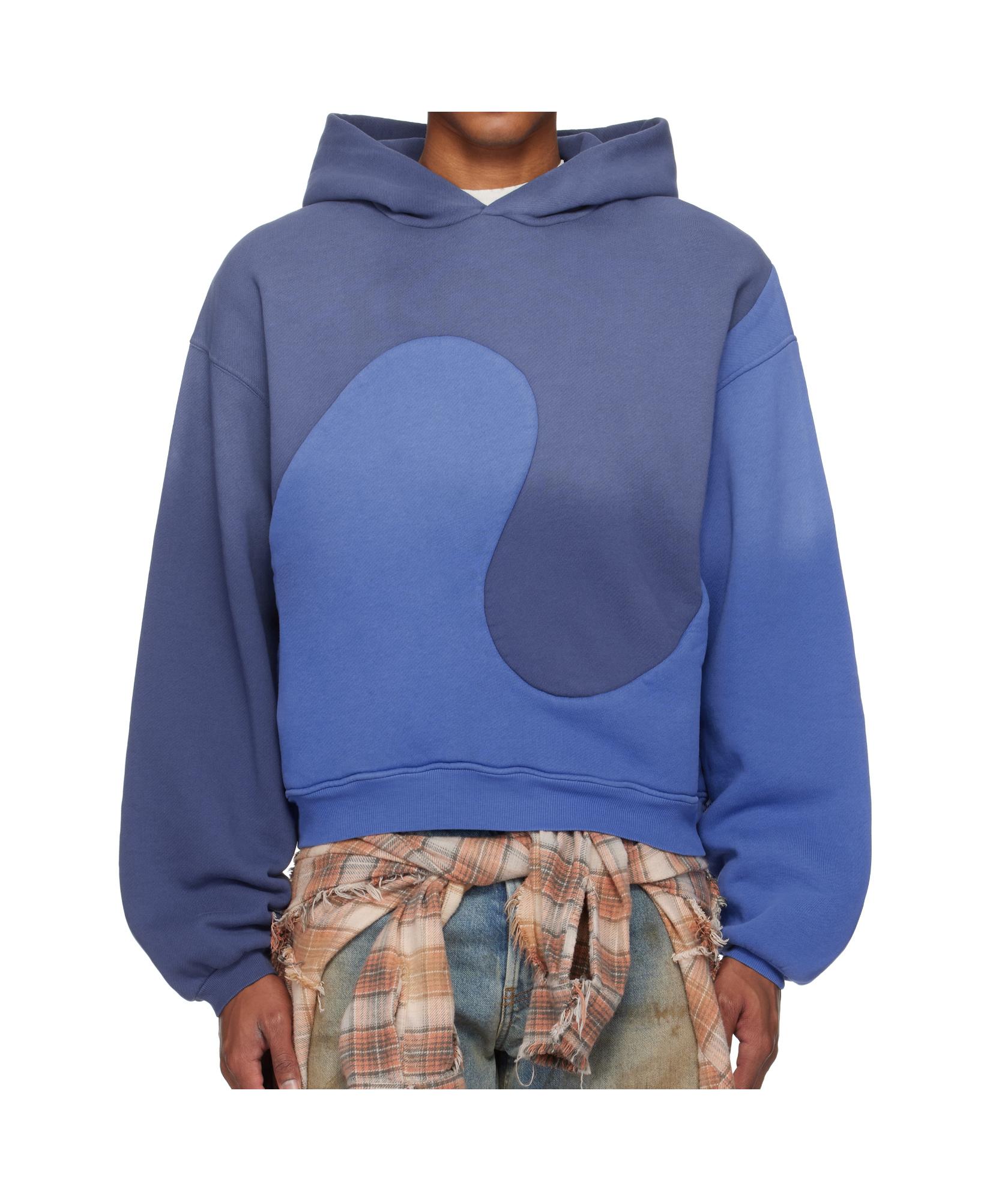 ERL｜HOODIES/SWEATS (Oversized Hoodie Knit - Red Blue (E ERL Unisex Swirl Fleece Hoodie in Multicolor | SVD USA