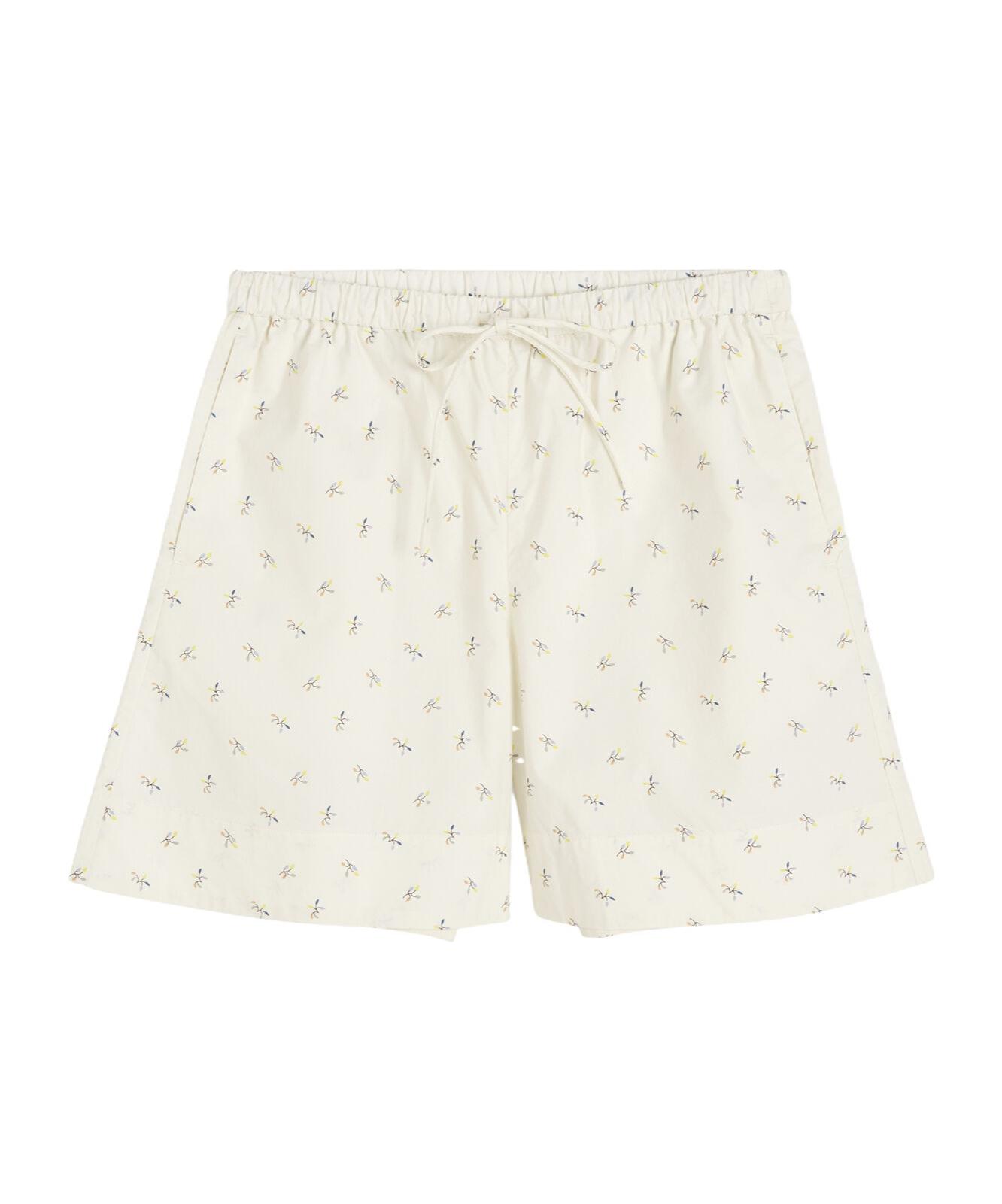 ショートパンツ By Malene Birger SS25 IFEION SHORT (103189 QR3) By Malene Birger Ifeion Striped Organic Cotton Shorts