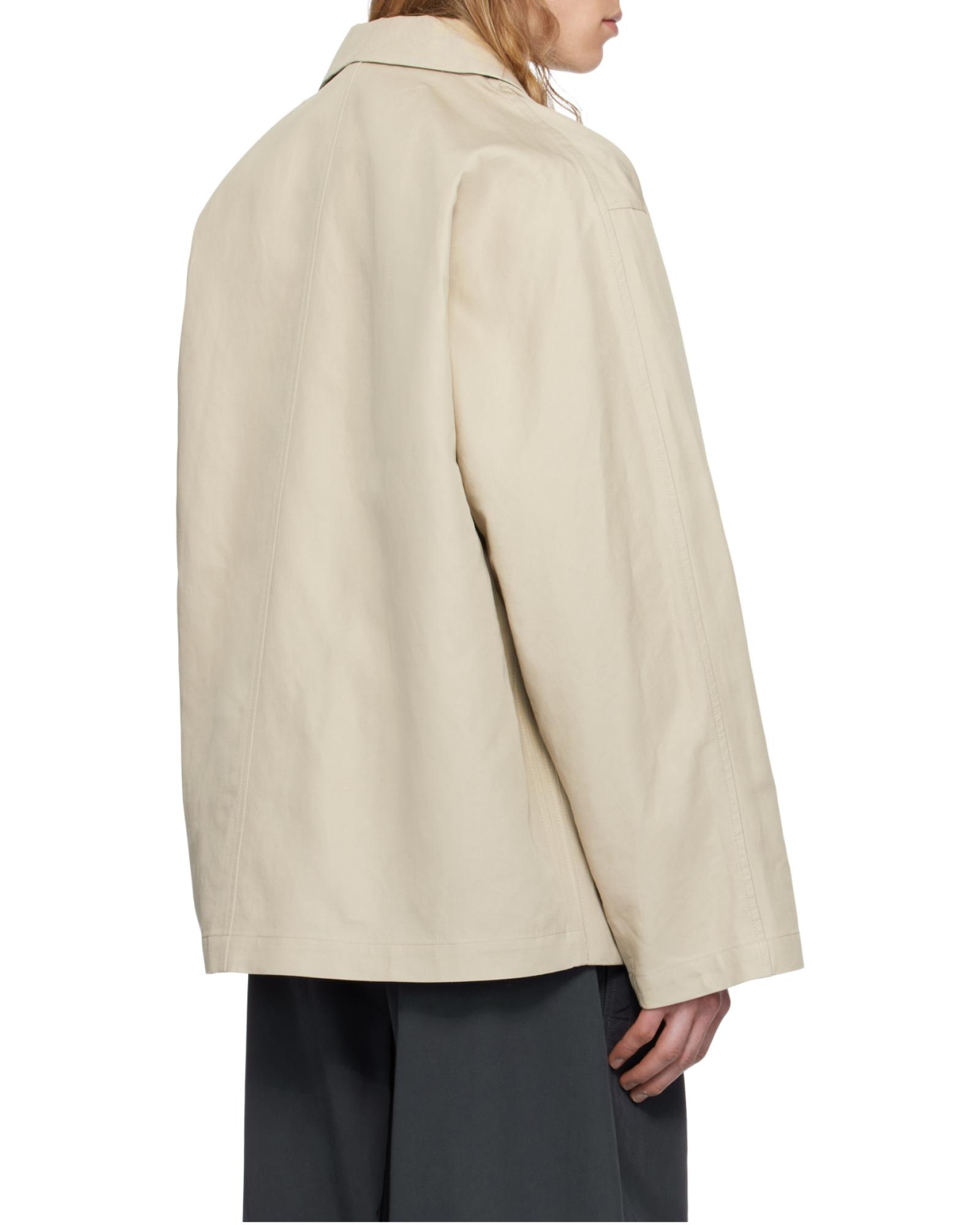 Lemaire Boxy Sb Workwear Jacket in White for Men | Lyst
