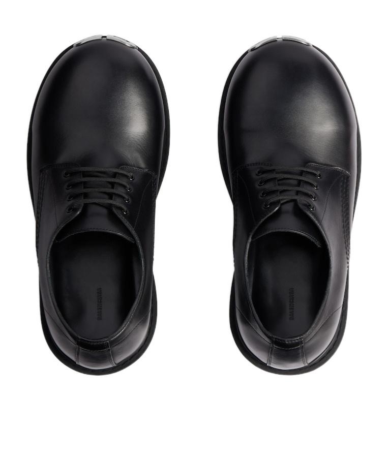 Balenciaga Stomper Lace-Up Derby Shoes in Black for Men | Lyst