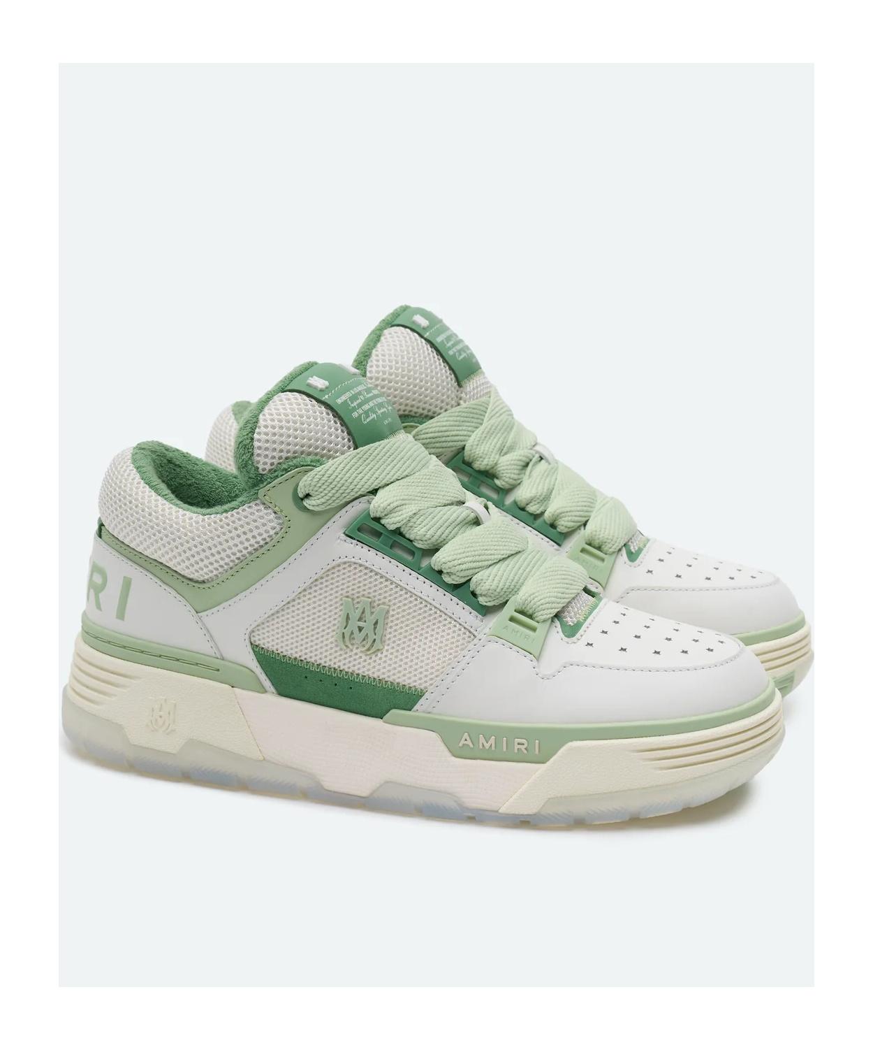 スニーカー AMIRI Woman Sneakers White AWFOSR1109 FROSTIE GREEN 19752691_50558907_322.jpg