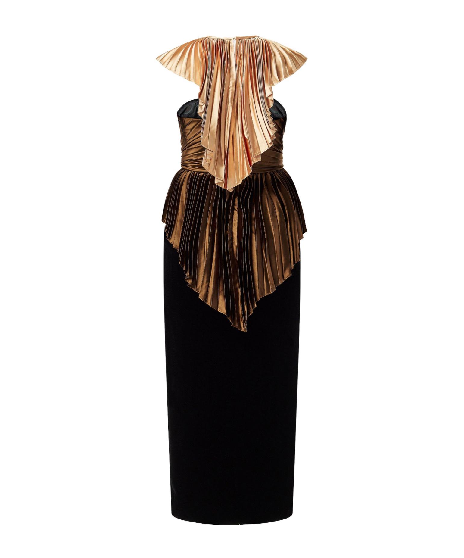 sherri hill black formal dress 55300 Joeval's Bridal Sleeve_Long