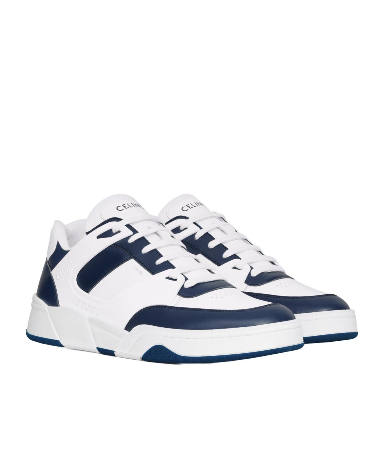 Celine Ct-07 Trainer Low Lace-Up Sneaker in Blue for Men | Lyst
