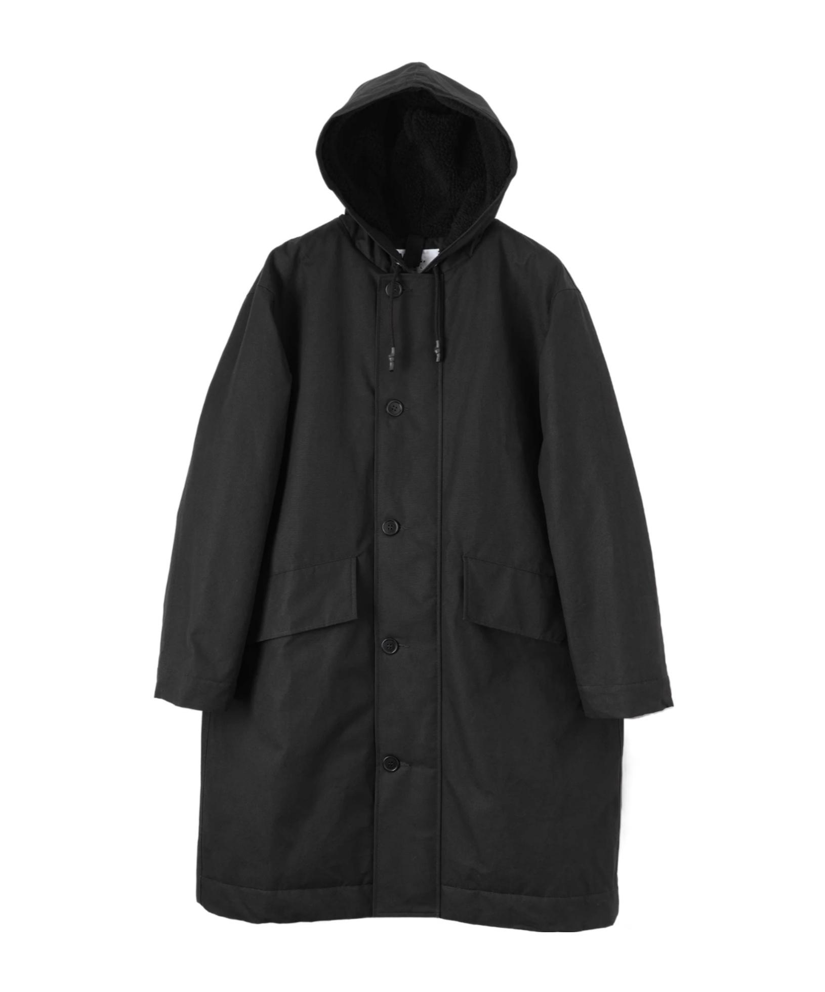 MHL. HOODED COAT マーガレットハウエル Hooded Coat Dense Wool Melton – La Garçonne