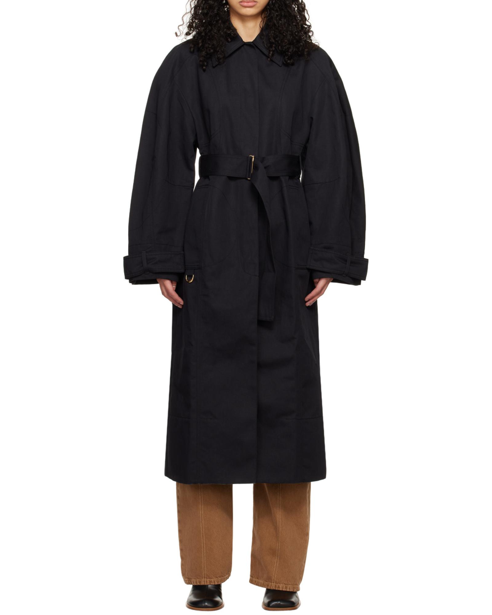 ジャケット JACQUEMUS 241CO051 1534 990 Coats Black Trench Jacquemus Trench coats for Women | Online Sale up to 50% off