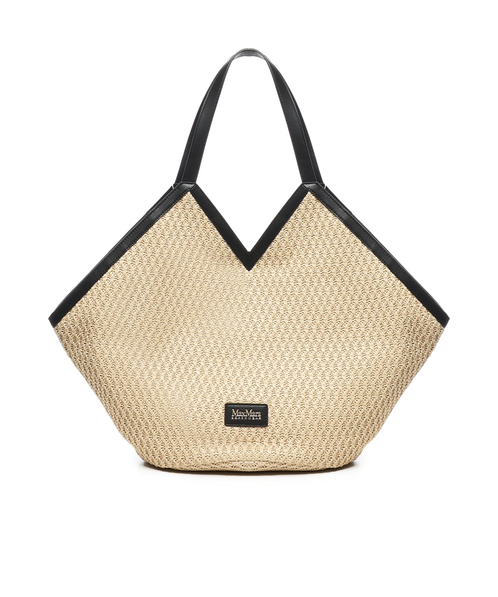 【MAX MARA】LUIGIBEACH TOTE BAG Max Mara Leisure LUIGI - Tote bag - beige - Zalando.co.uk