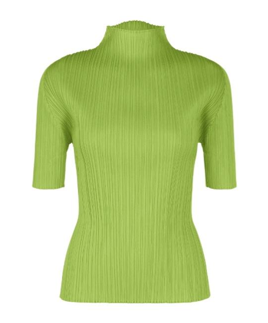 Tシャツ(長袖/七分) ISSEY MIYAKE - ISSEY MIYAKE 16AW Pleats High Neck Top 2 BASICS – ISSEY MIYAKE ONLINE STORE