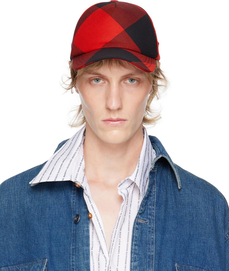 2024最新のスタイル Westwood Vivienne Summer Lyst | Men for Blue in Cap Check 帽子