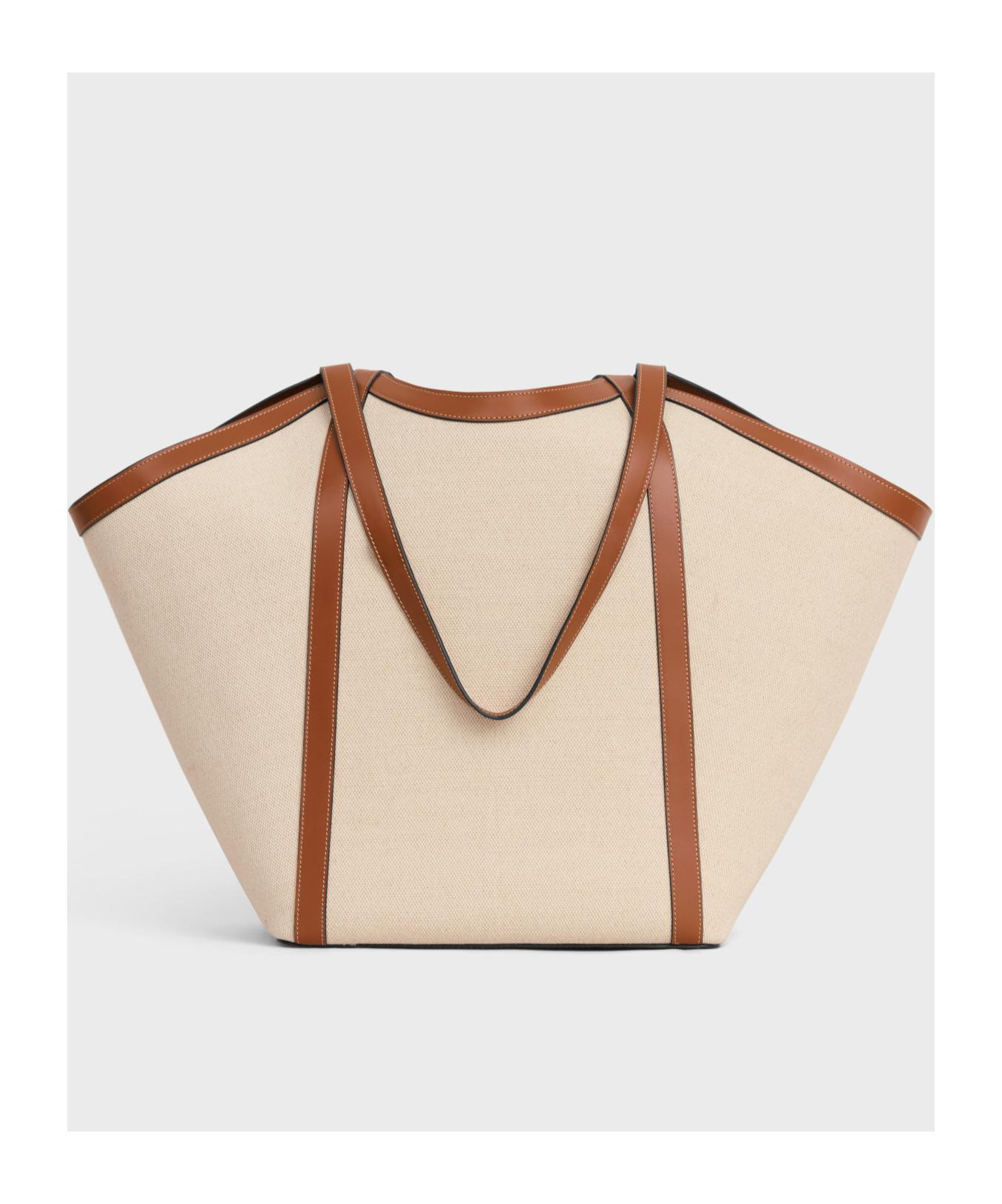 ★関税込み★ CELINE Cabas Large BAG Celine Large Cabas in White | Lyst
