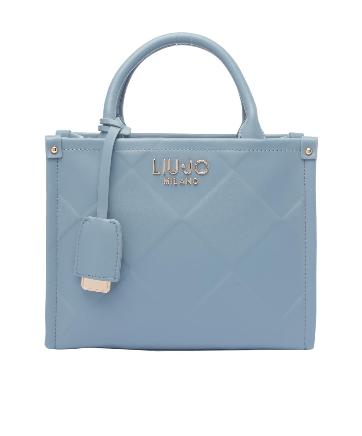 ハンドバッグ LIU JO CHARM LOGO HANDBAG Medium handbag with charm colour camel | Liu Jo