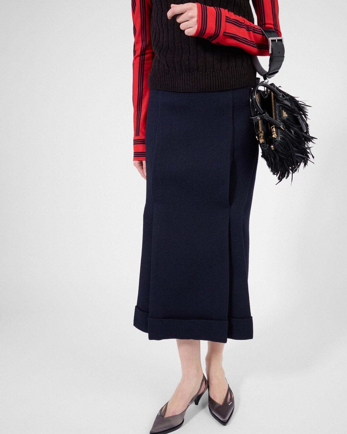 【Misapi】Prada Wool Skirt PRADA Women Skirts - Vestiaire Collective