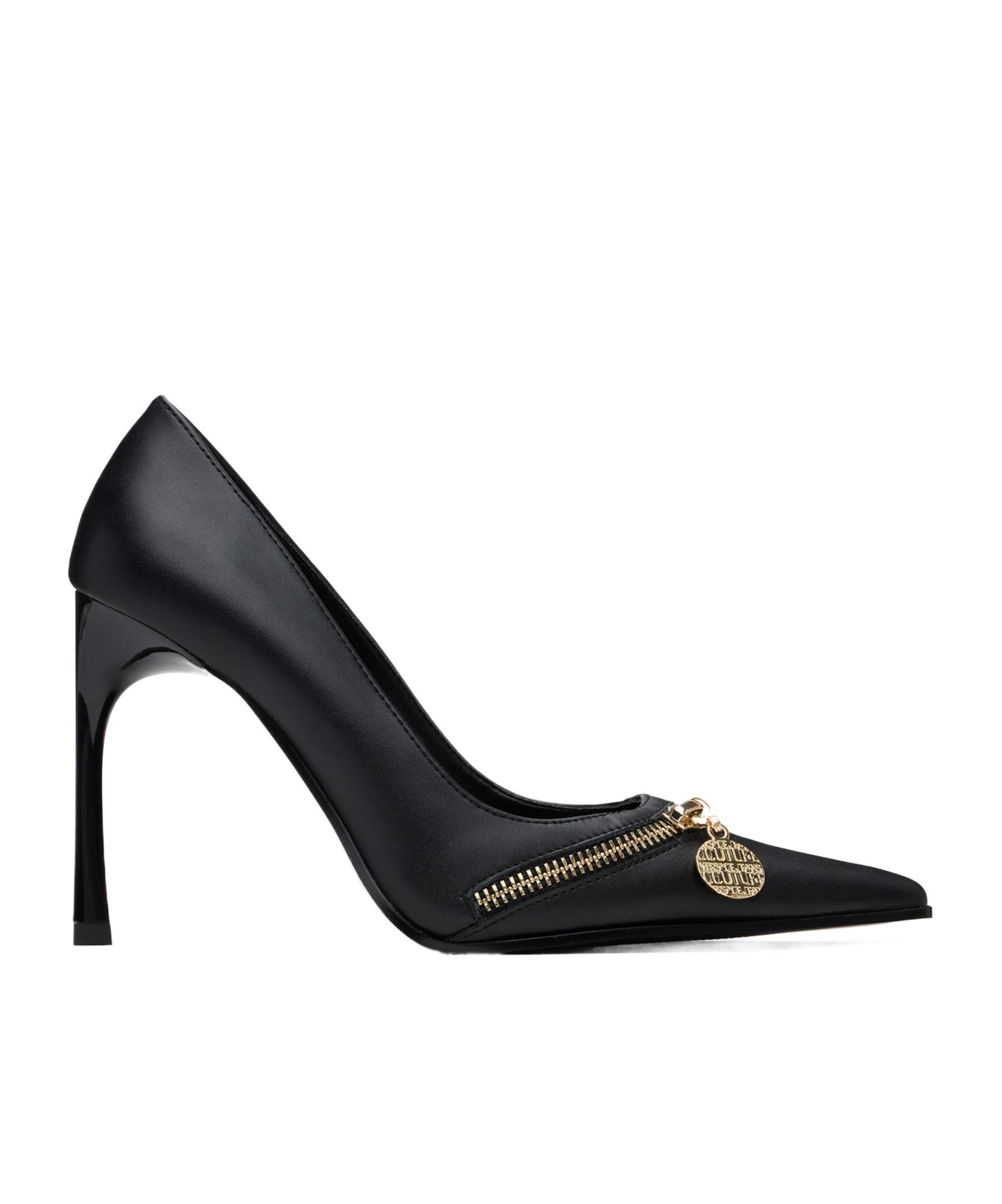 シューズ・サンダルその他 VERSACE JEANS Woman Pumps Black 77VA3S25ZP127 899 Women's Shoes | VERSACE Jeans Couture US