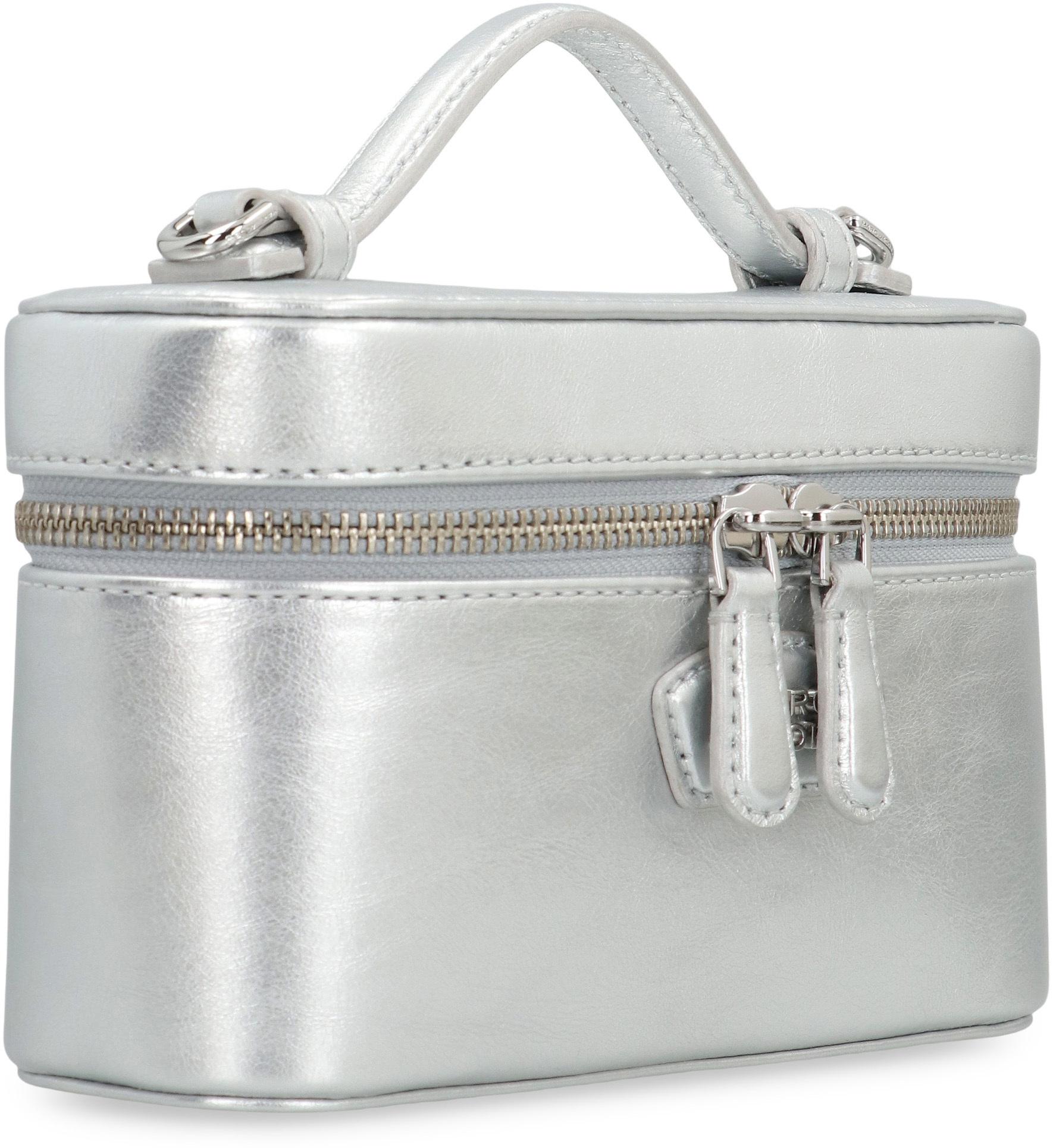 Marc Jacobs The Metallic Everyday Vanity Bag in Gray | Lyst
