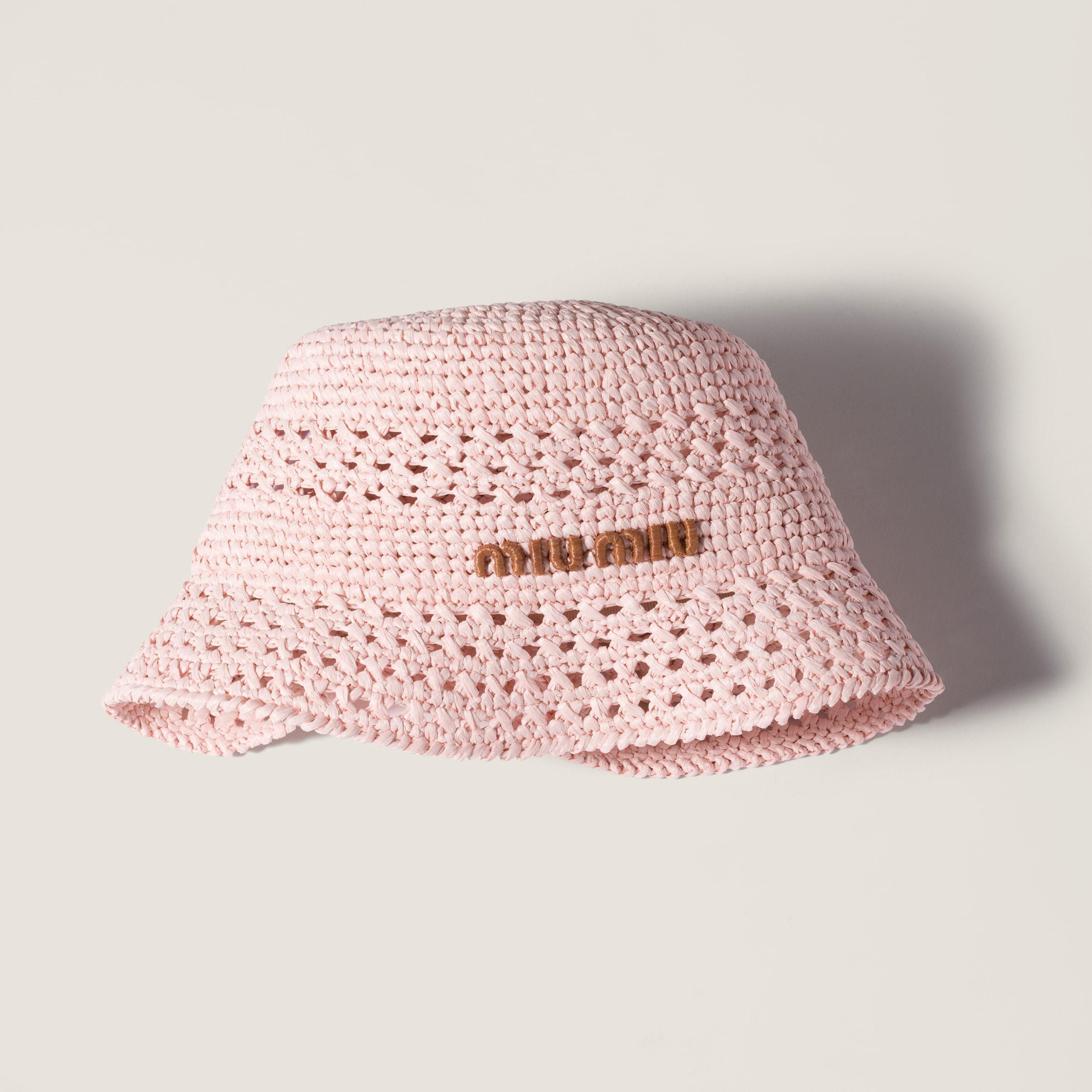 Pink Miu Miu Hats for Women | Lyst