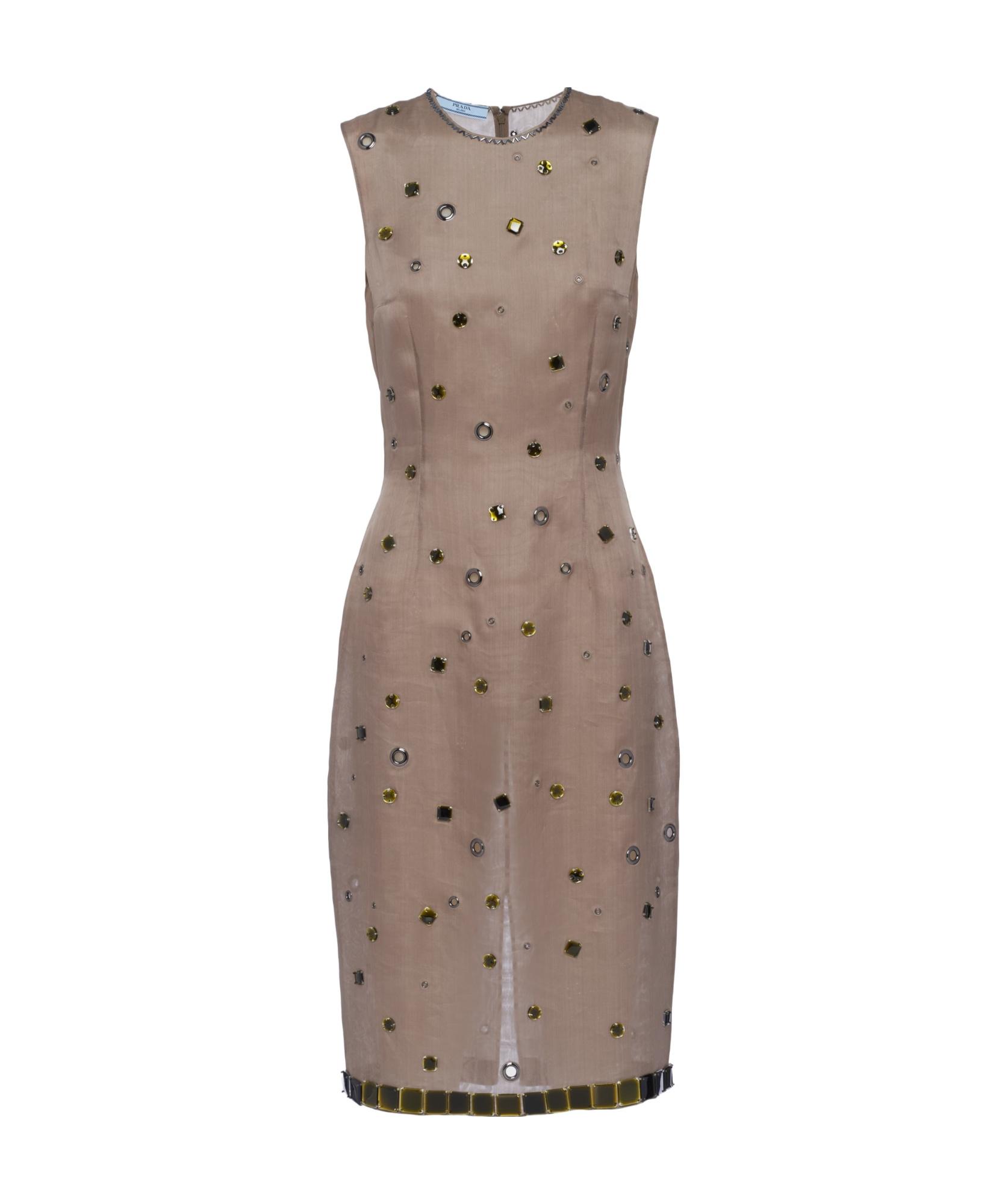 Prada Mesh Dresses for Women | Lyst