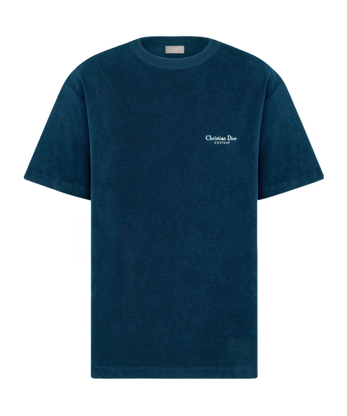 Dior Christian Couture T-Shirt, Relaxed Fit in Blue for Men | Lyst