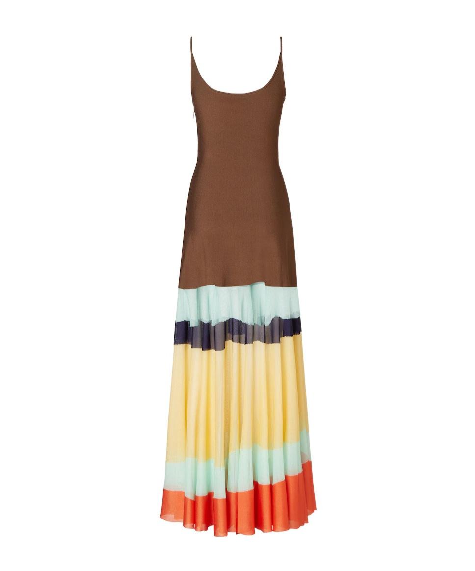 fendi casual dress Fendi - FF jacquard dress Light Blue