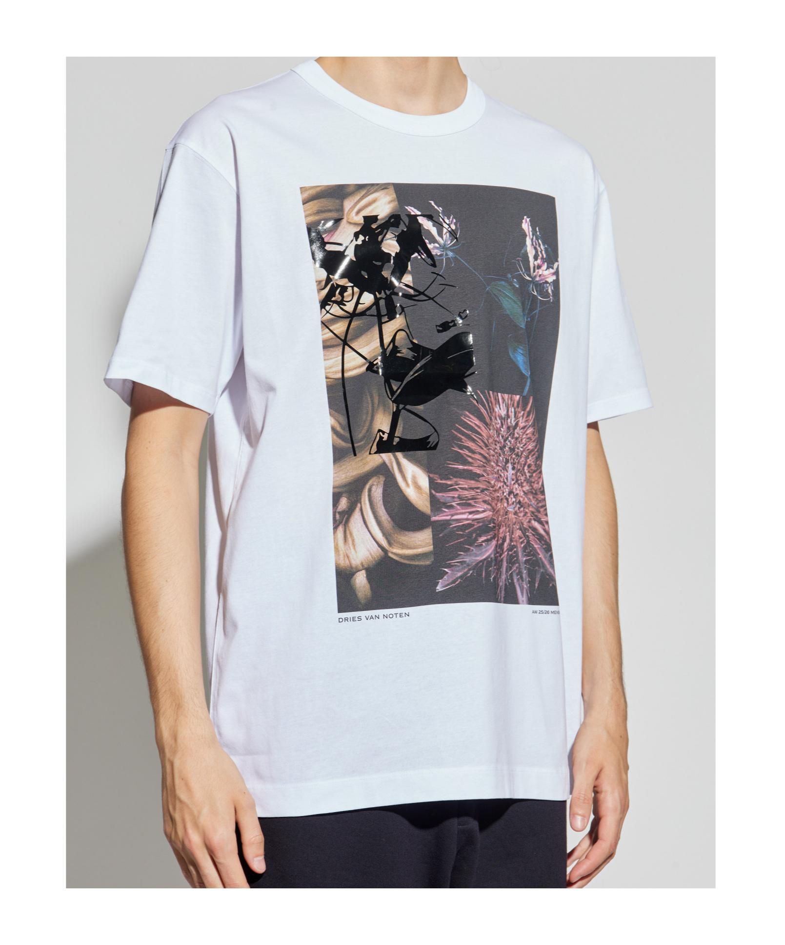 【ラストチャンス】Dries Van Noten グラフィックTシャツ ドリスヴァンノッテン DRIES VAN NOTEN 22SS グラフィック