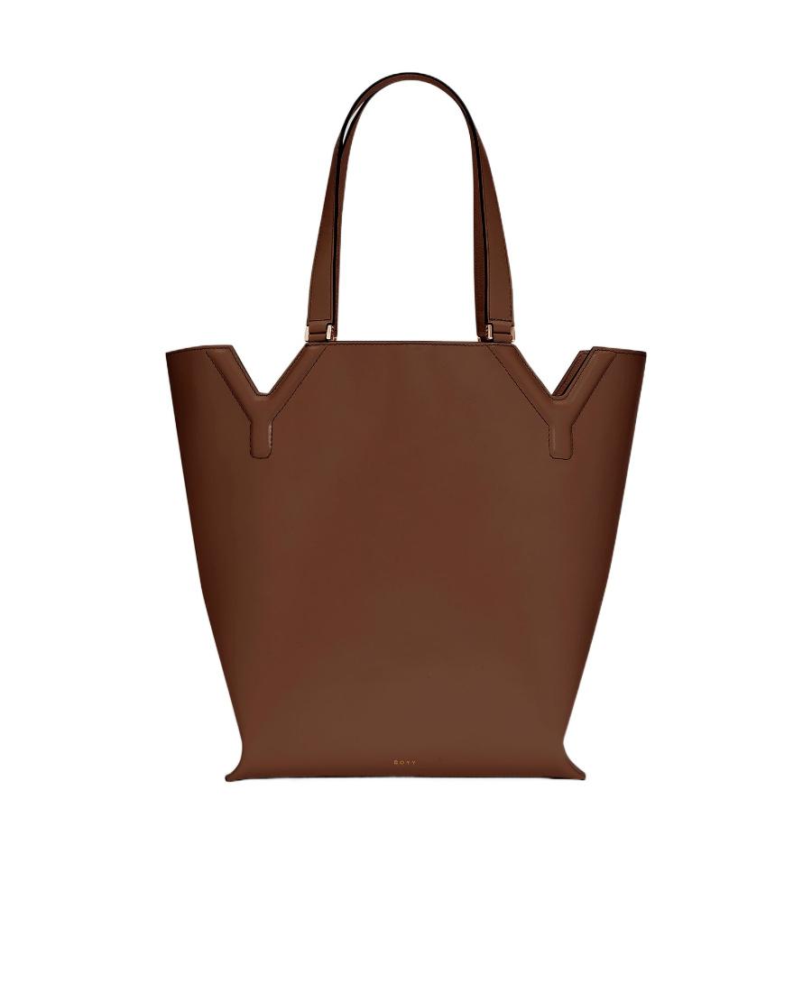 トートバッグ BOYY Brown Leather Yy West Shoulder Bag Boyy Bags for Women | Online Sale up to 76% off | Lyst