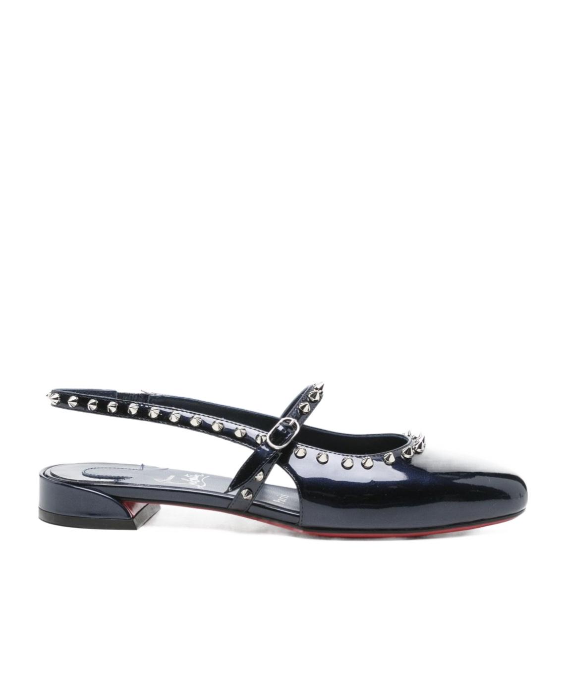 Blue Christian Louboutin Flats for Women | Lyst