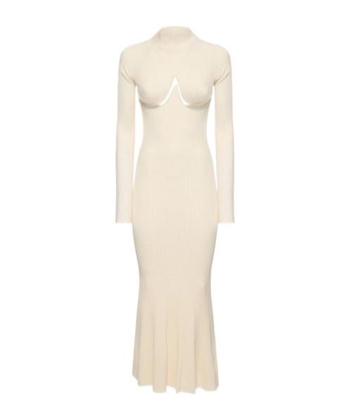 ワンピース DION LEE DRESS (A7561S22 IVORYCREAM) DION LEE -DOUBLE WIRE SLIP DRESS IVORY – LABSTORE LONDON