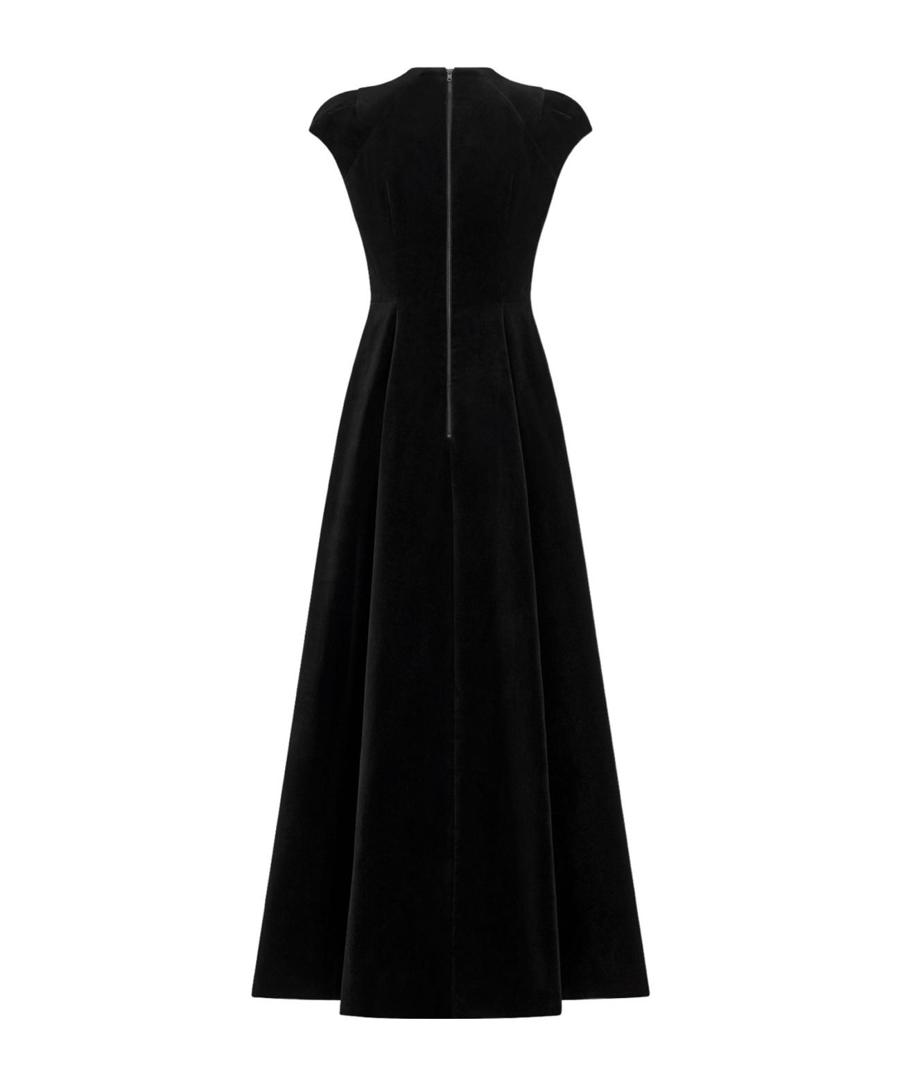 dark blue sequin long dress Royal Blue Sequin Velvet Designer Ostrich Feather Mermaid Prom Dress main image 1