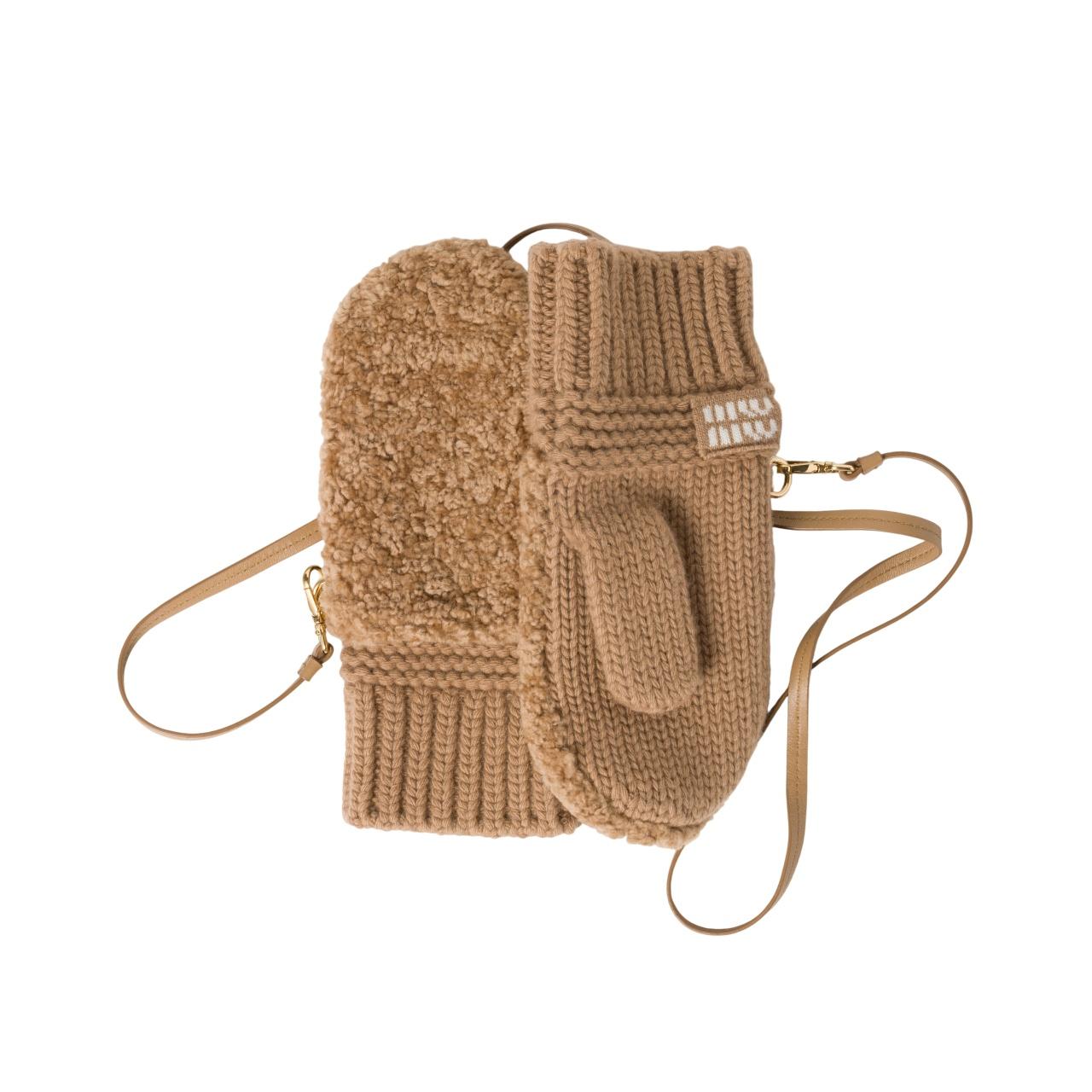 Mouton Miu Miu Archive 小物 Gloves Lyst | off 46% to up Sale Online | Women for Gloves Miu Miu Brown 小物