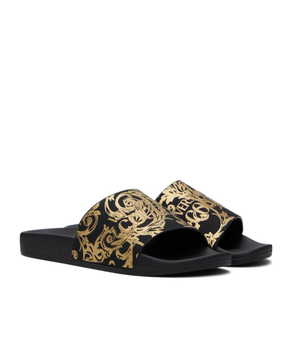Versace Jeans Couture Flat sandals for Women | Lyst Versace Jeans Couture Flat sandals for Women | Lyst