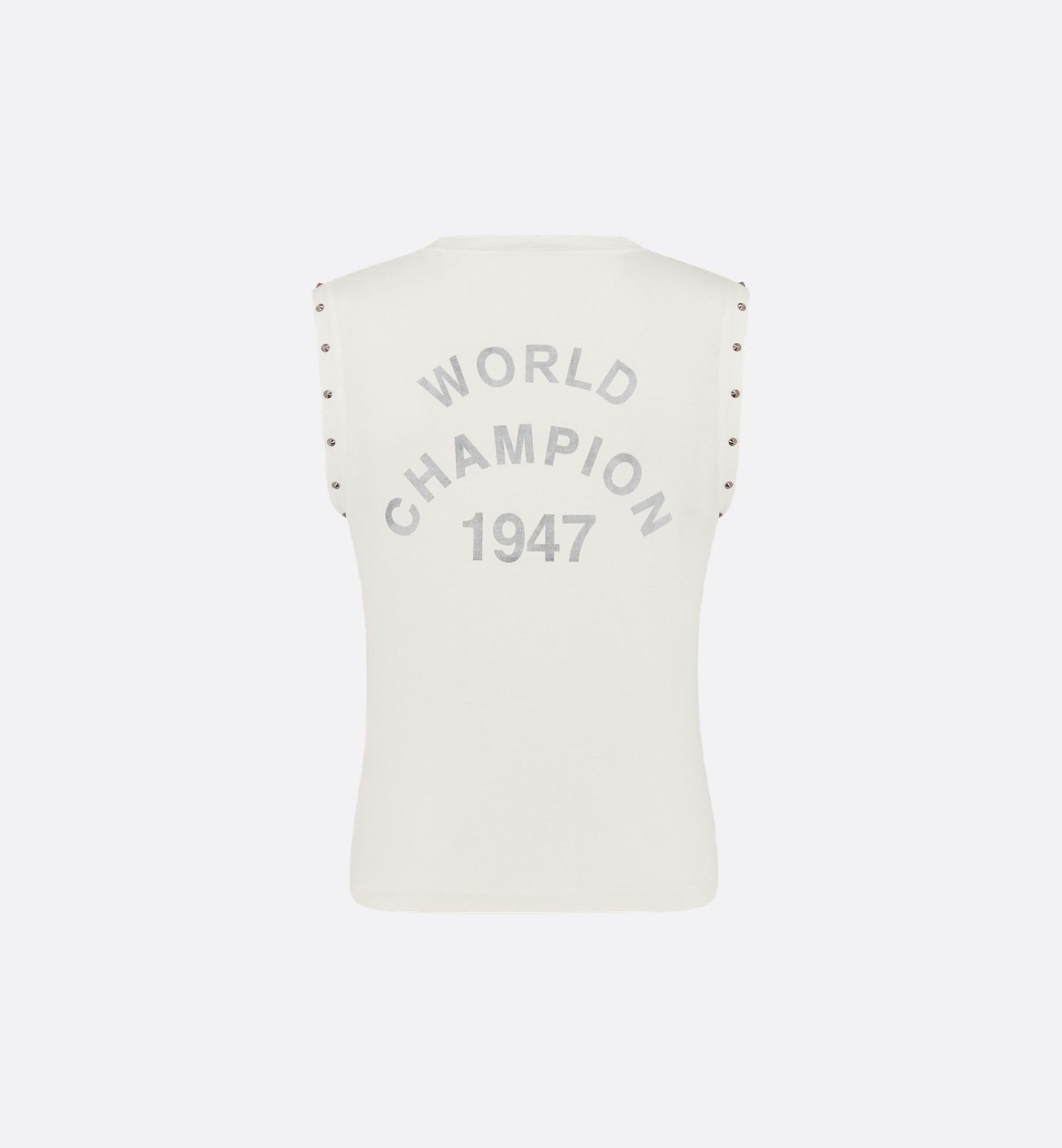 Dior J'Adore Tank Top in White | Lyst