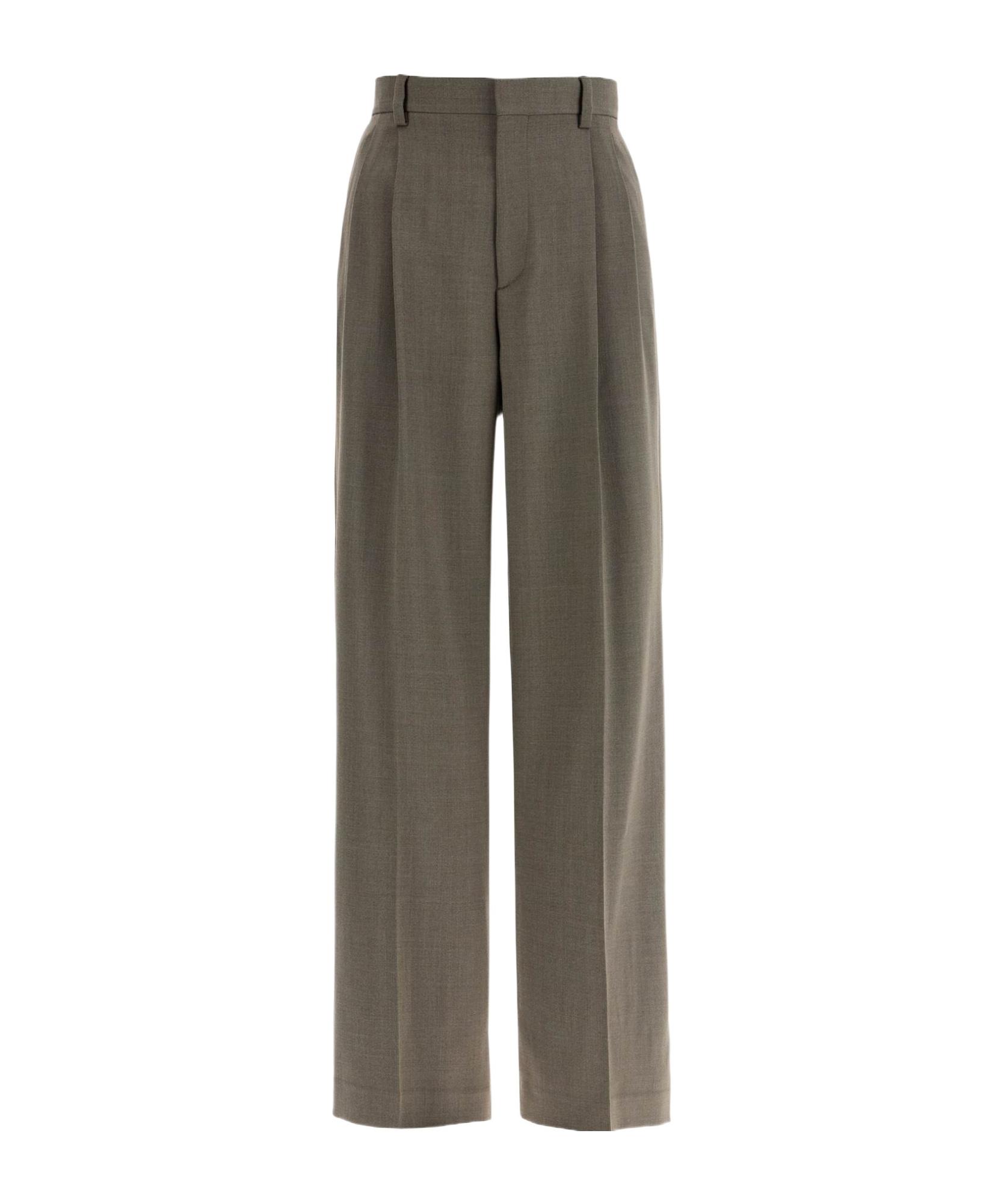 パンツ Filippa K K Wide Trousers In Grey Wool Blend Filippa K Wide-leg and palazzo pants for Women | Online Sale