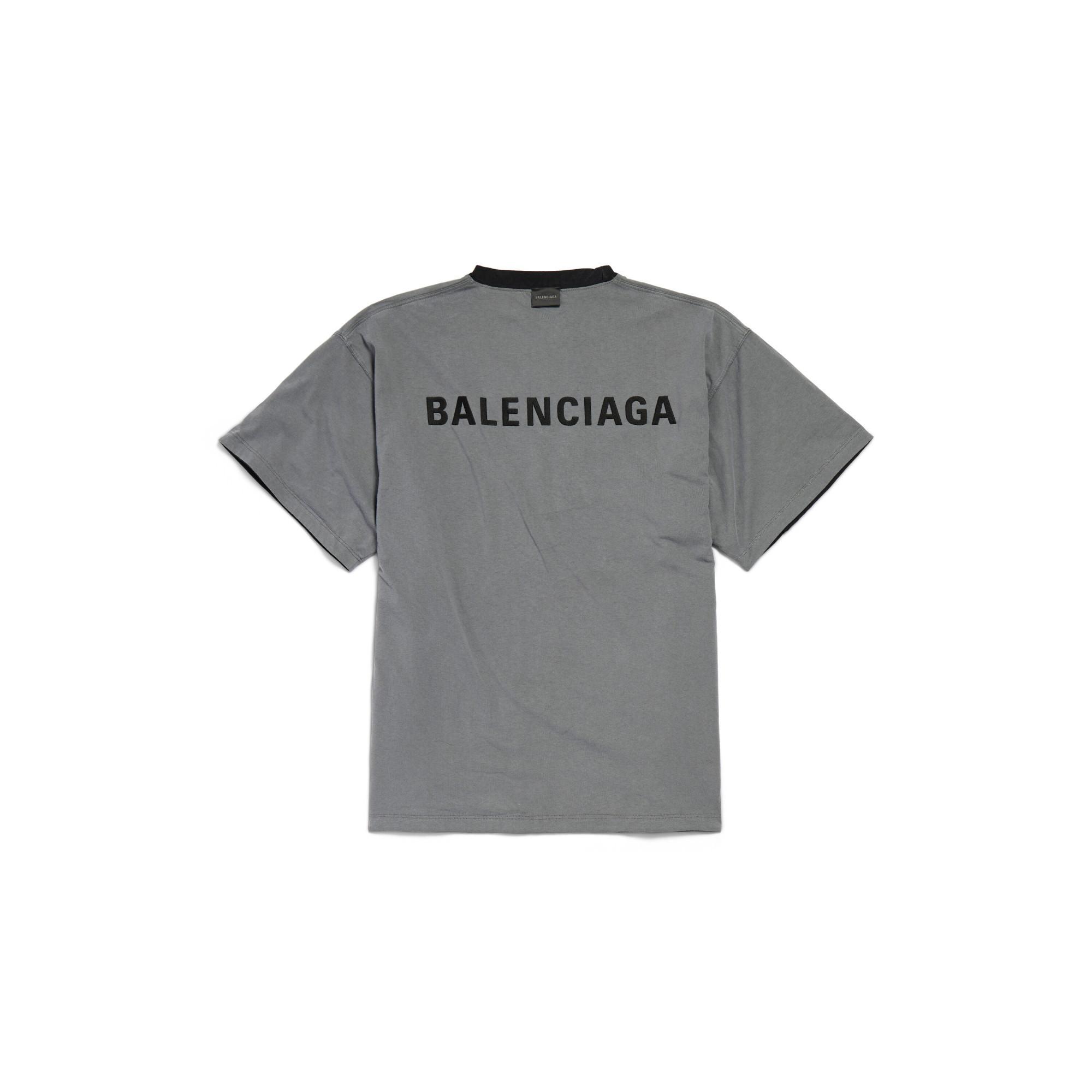 早い者勝ち　BALENCIAGA グレー Tシャツ UNISEX Gray Balenciaga T-shirts for Men | Lyst