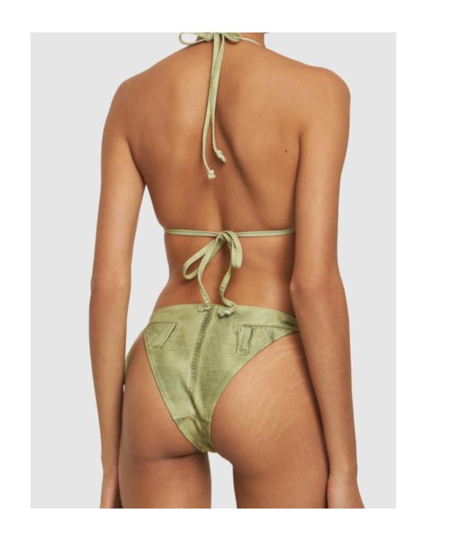 【関税込み】Acne Studios グリーン プリント ビキニ Green Printed Bikini by Acne Studios on Sale