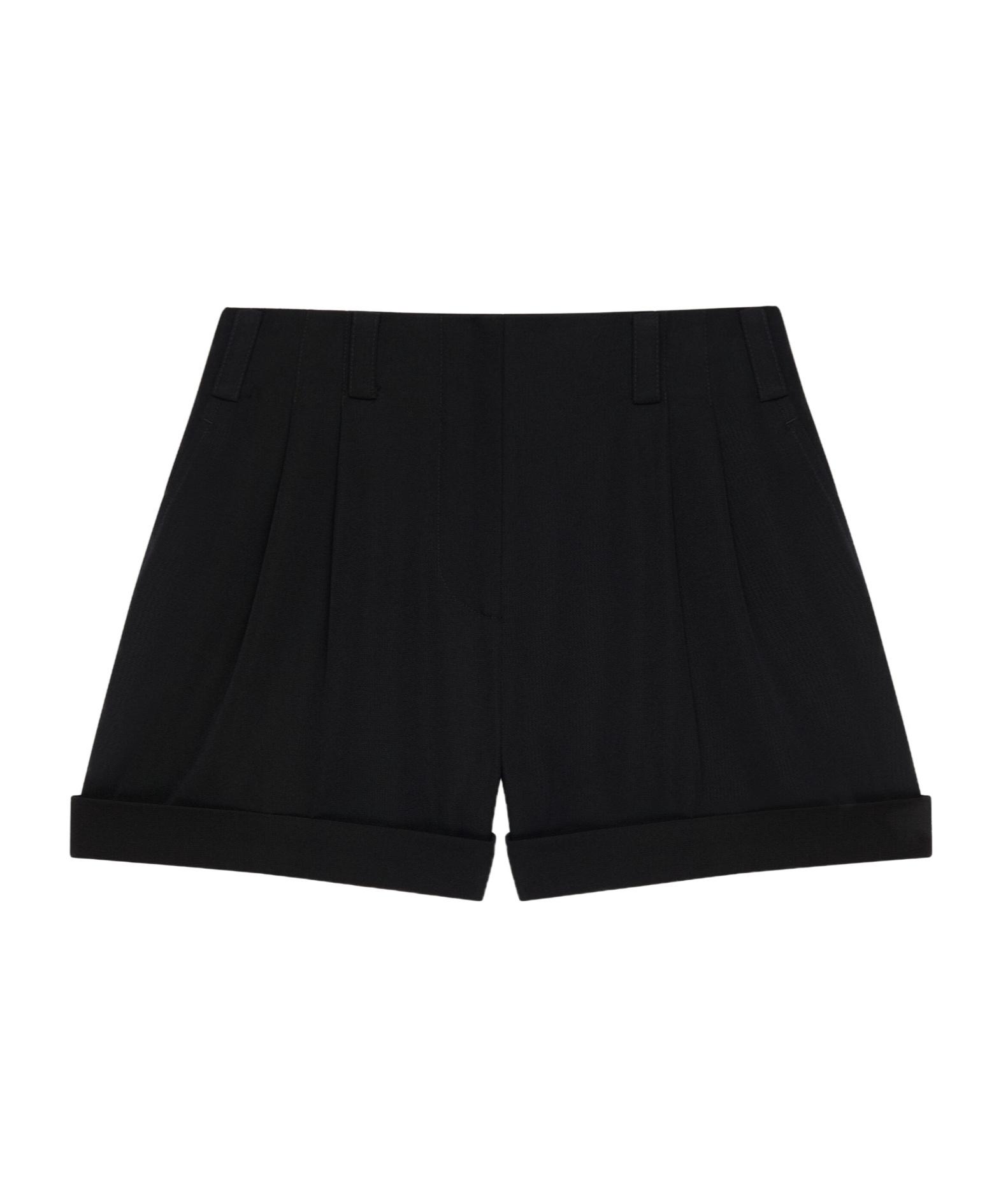 ショートパンツ GIVENCHY Women Shorts  Burmudas 25PBW515W15YR 001 Black Bermuda shorts in wool in - black | Givenchy US