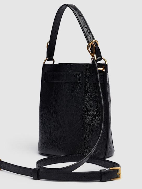 【送料&関税込】Tom Ford Day Bags Bucket Tom Ford - Black Lux Nylon Medium Bucket Bag | Mitchell Stores