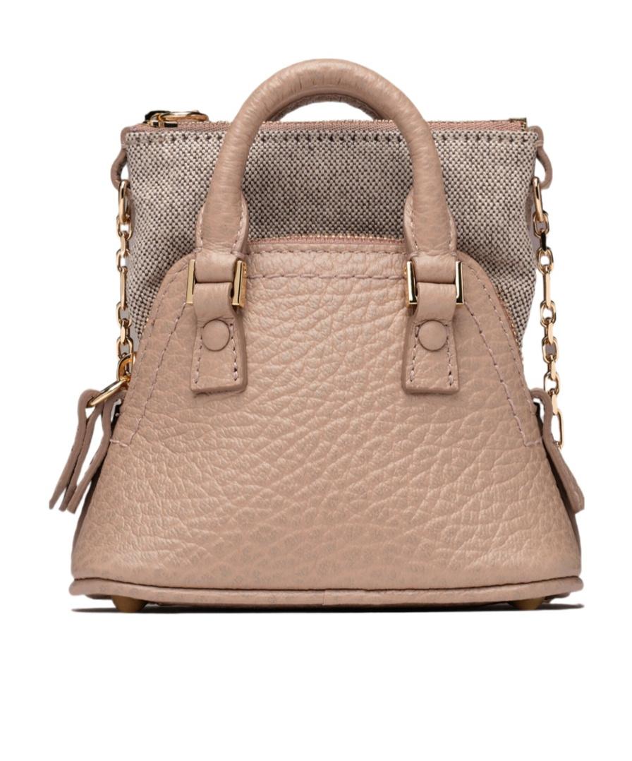 Maison Margiela Numbers-Patch Zipped Mini Shoulder Bag in Maison Margiela Numbers-Patch Zipped Mini Shoulder Bag in