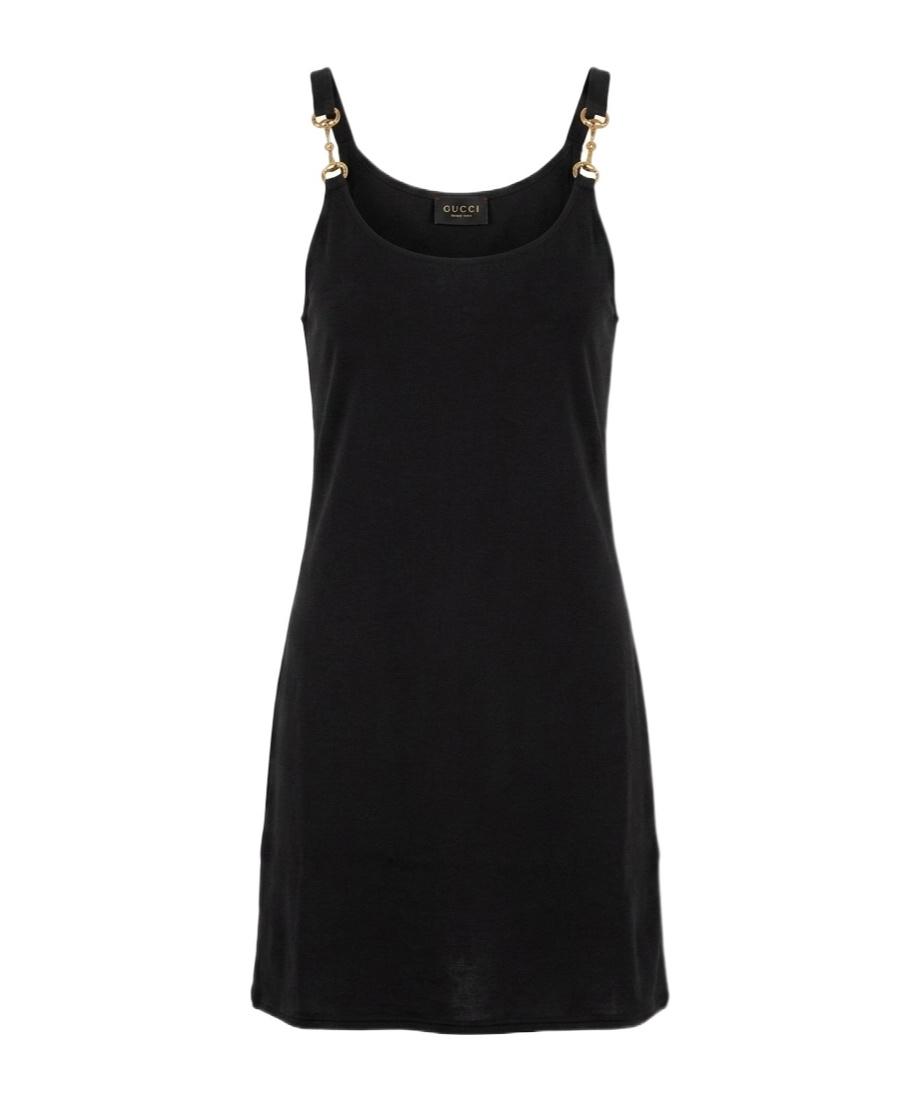 collared black mini dress Alice + Olivia Velia Sleeveless Collared Mini Dress in Black main image 0