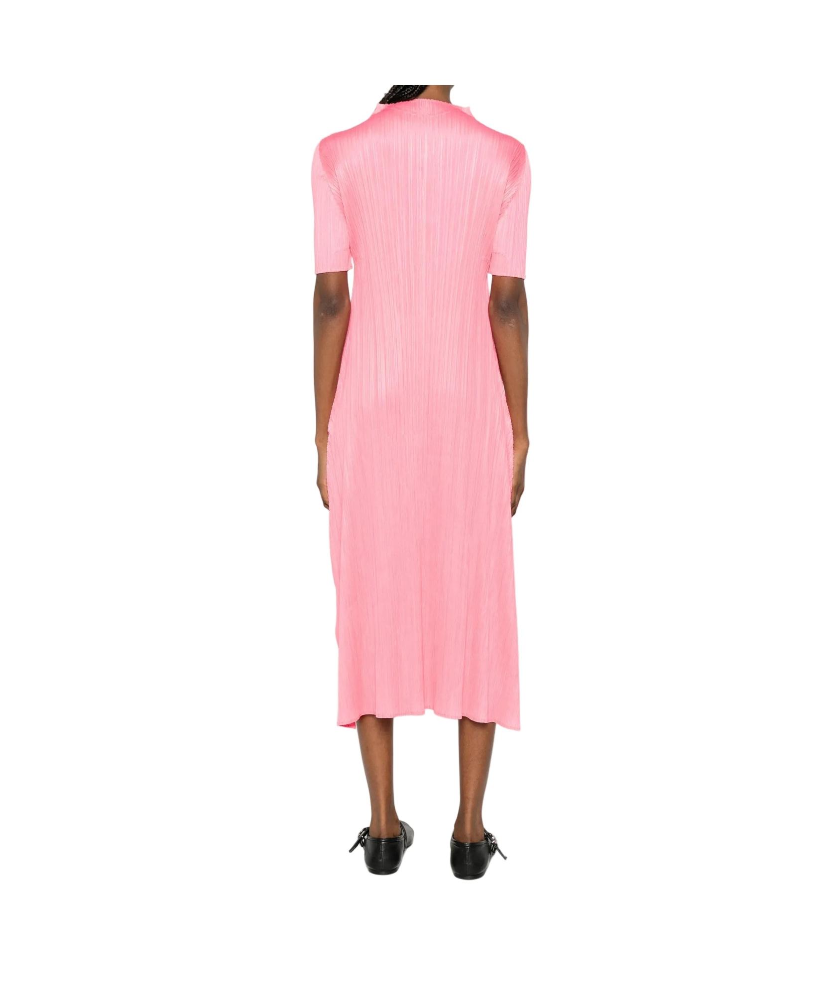 open lace back dress Pre-owned] PLEATS PLEASE Sleeveless Pleated Dress PP41-JT165 – Archive  Factory main image 0