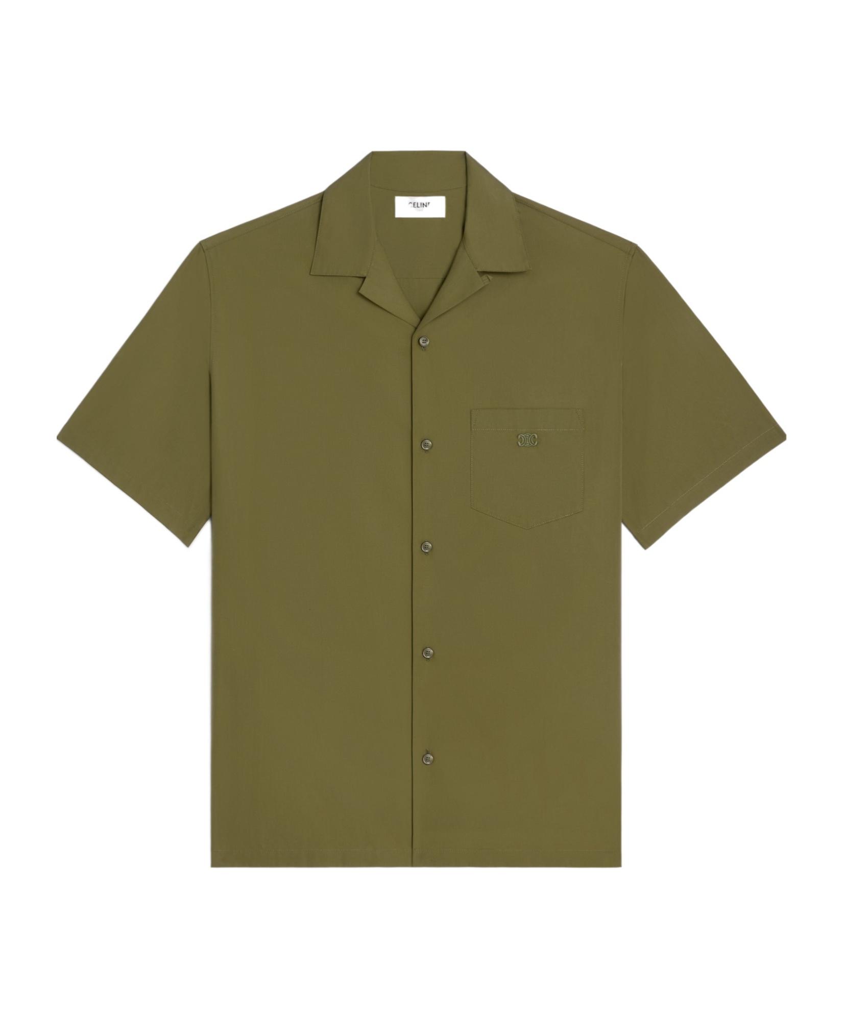 Celine Bowling Shirt in Green for Men | Lyst