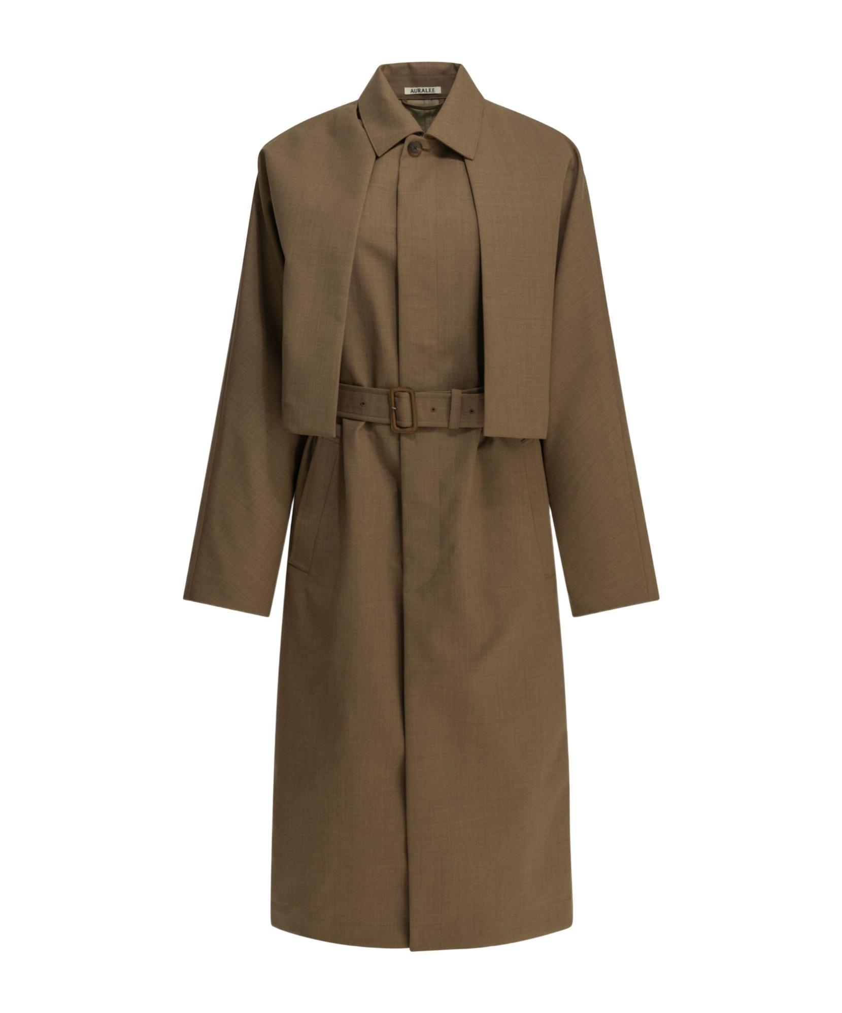 auralee-TOPBrown-Belted-