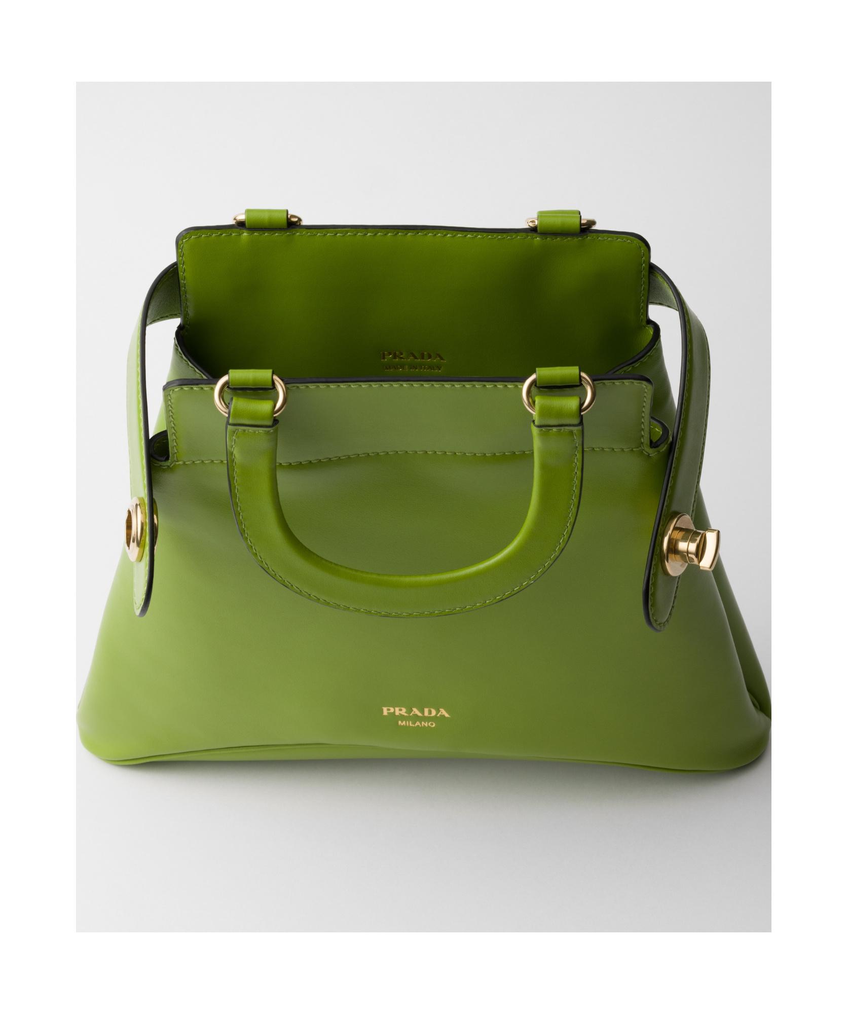 Prada Handbags in Green | Lyst