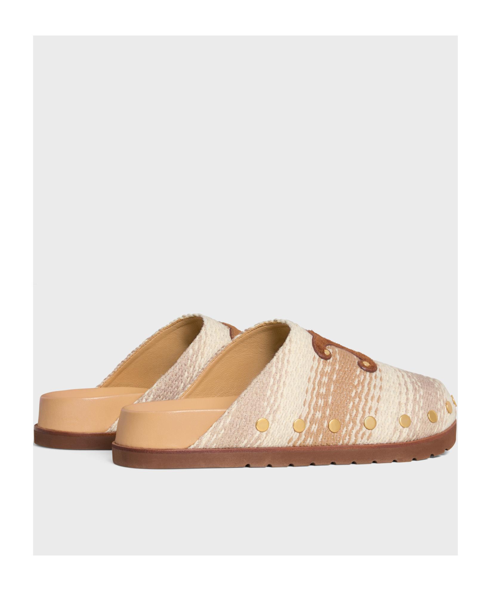 【関税&送料込】Celine Brown Pitea Clogs Women's Celine Pitea clog in suede calfskin | CELINE | 24S