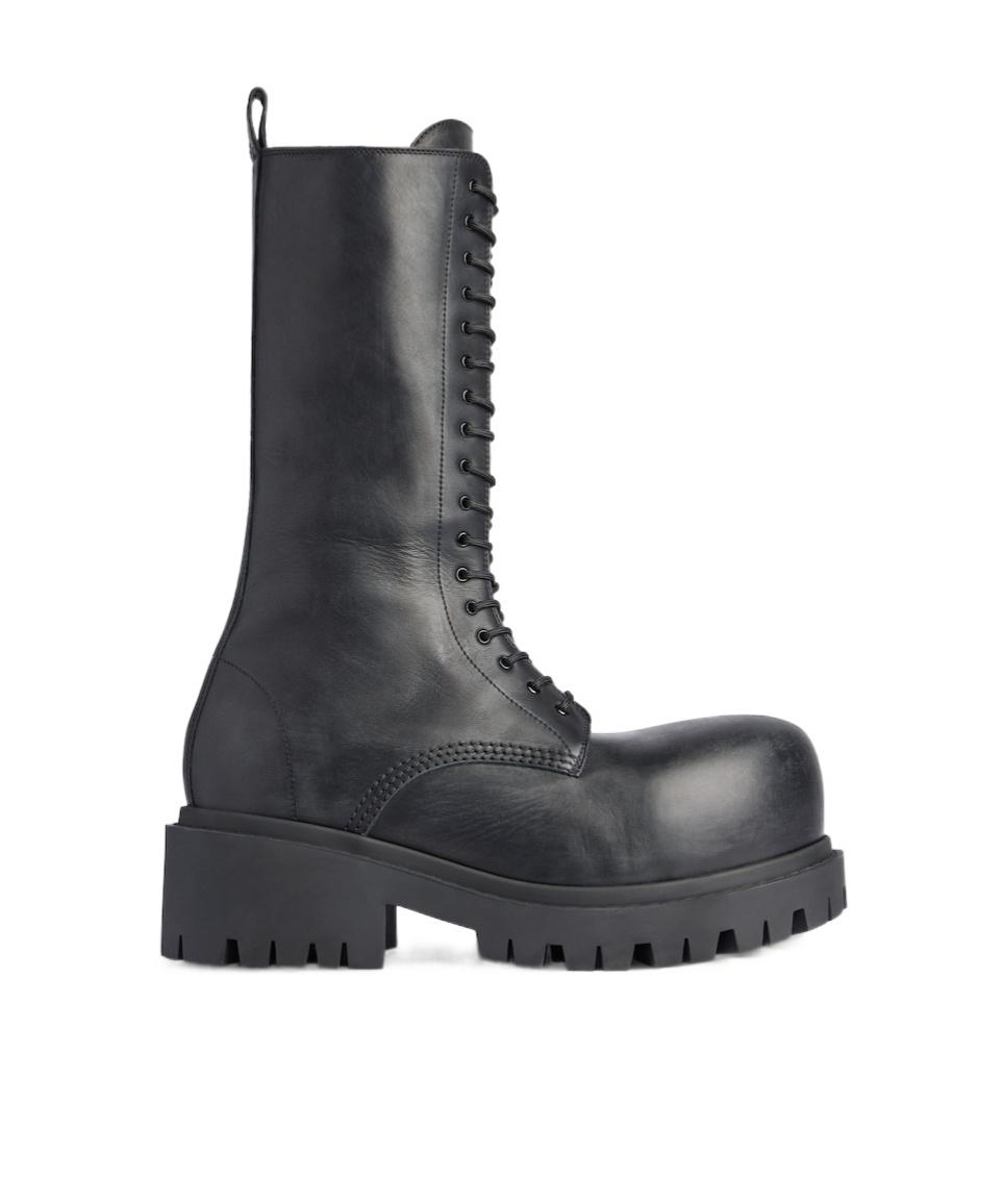 Balenciaga Stomper Boots in Black for Men Lyst