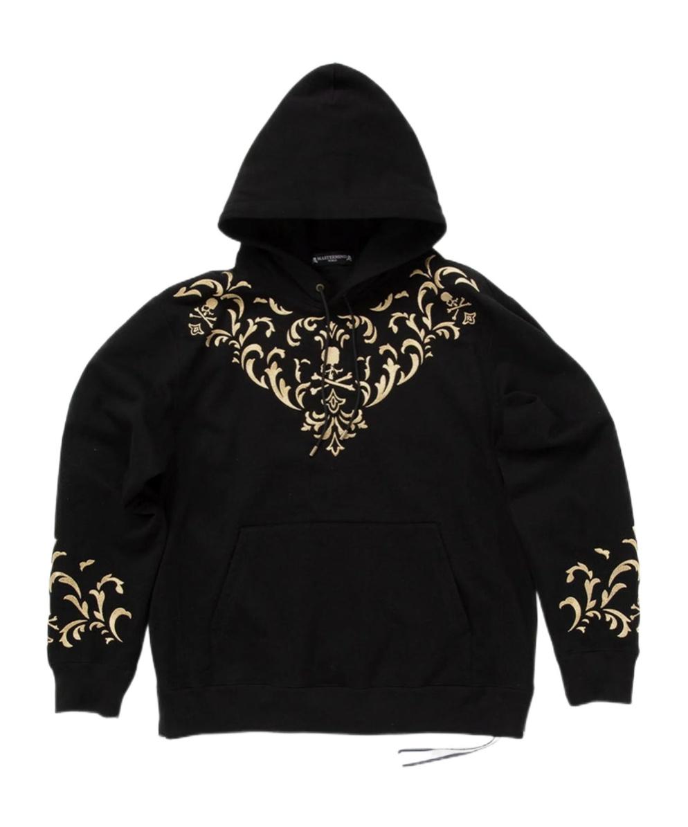 Mastermind Japan Mw25S15-Sw031- Ornament Hoodie in Black for Men