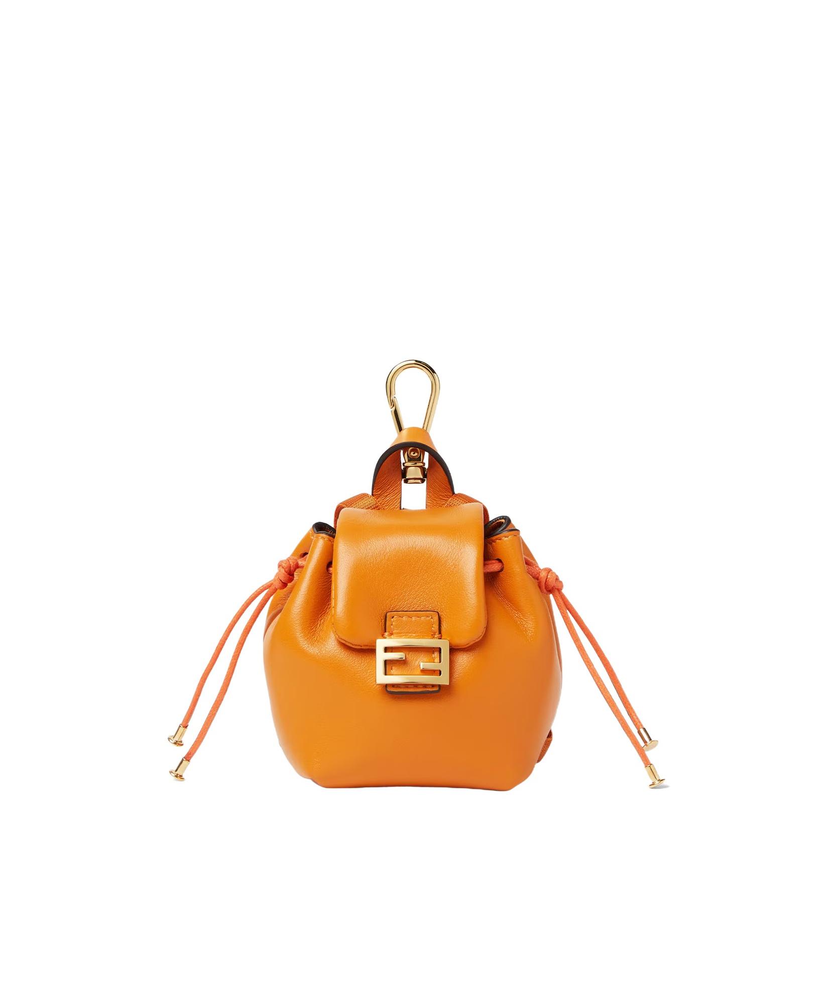 Fendi Nano Backpack Charm in Orange | Lyst