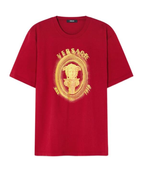 VERSACE｜SHORT-SLEEVED ROUND NECK T-SHIRTS (1014237 1A10 s-l1200.jpg