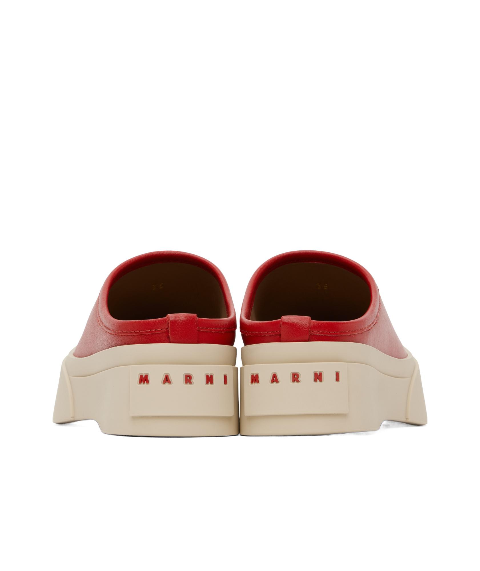 Marni Pablo Sabot Mules in Red | Lyst Marni Pablo Sabot Mules in Red | Lyst